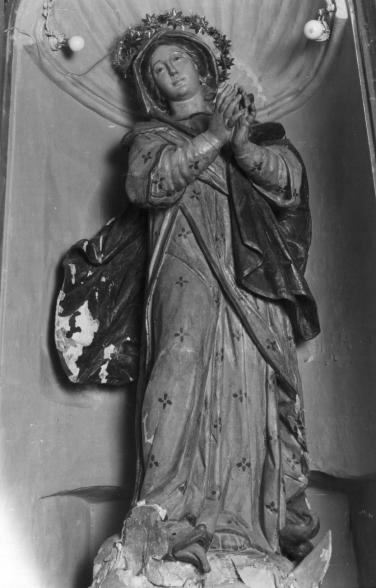 Madonna Assunta (statua) - bottega napoletana (sec. XVIII)