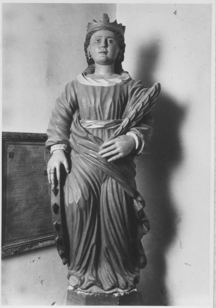 Santa Caterina d'Alessandria (statua) - bottega lucana (sec. XVIII)
