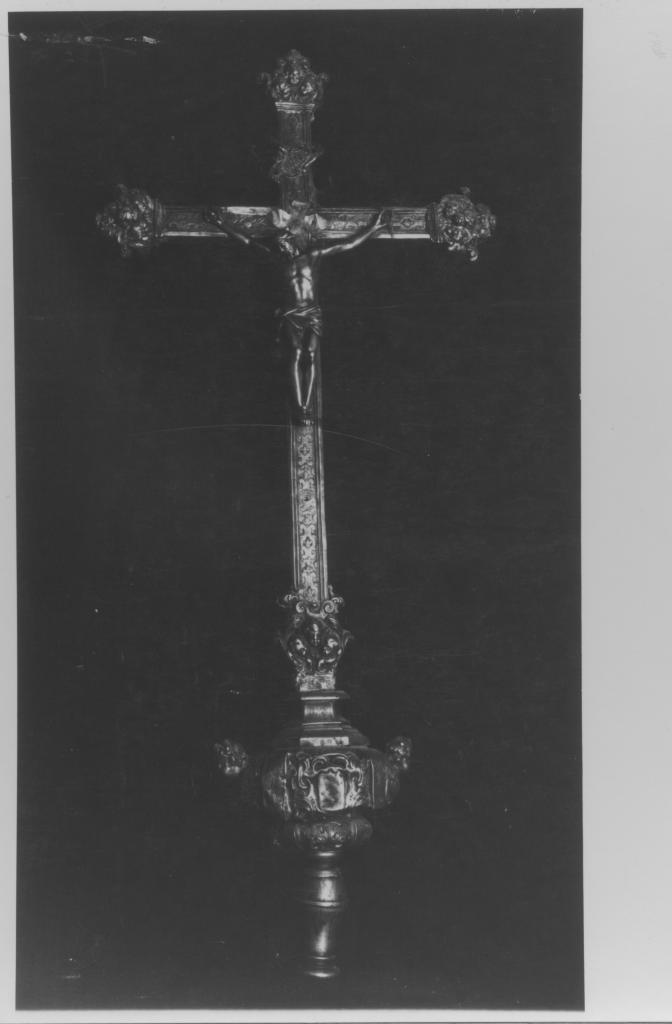 croce processionale - bottega napoletana (sec. XVIII)