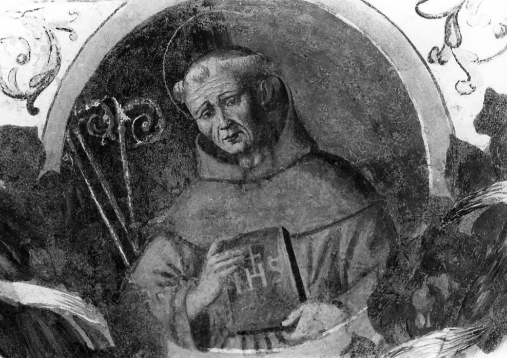 San Ludovico da Tolosa, san Bernardino da Siena, san Luigi IX, santa Chiara, santa Elisabetta d'Ungheria, santa Rosa da Viterbo, sant'Agnese, sant'Elisabetta di Portogallo, beata Sancia, san Pasquale Baylon (dipinto, ciclo) di Sciarra Giuseppe (sec. XVII)