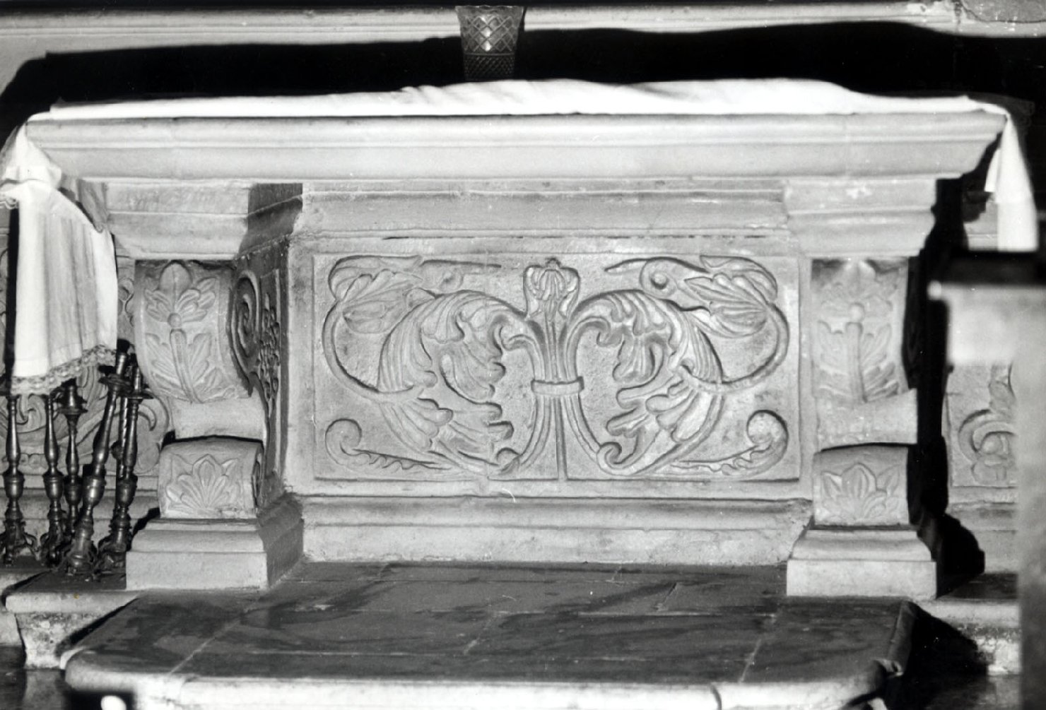 altare, opera isolata - bottega Italia meridionale (fine/inizio secc. XVIII/ XIX)