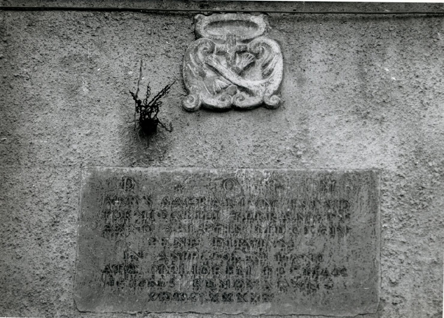 lapide - bottega Italia meridionale (sec. XVII)