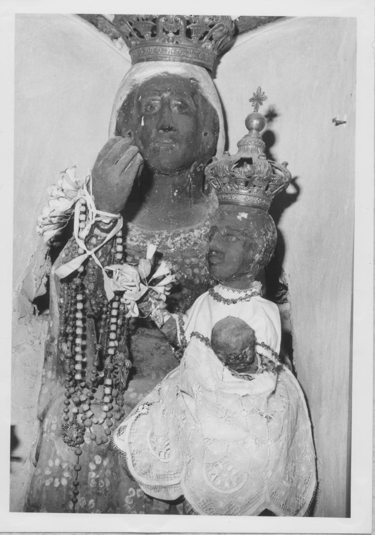 Madonna con Bambino (statua) - bottega Italia meridionale (sec. XIV)