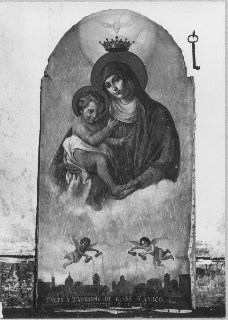 Madonna di Costantinopoli, Madonna (dipinto) di Corrado A (sec. XIX)
