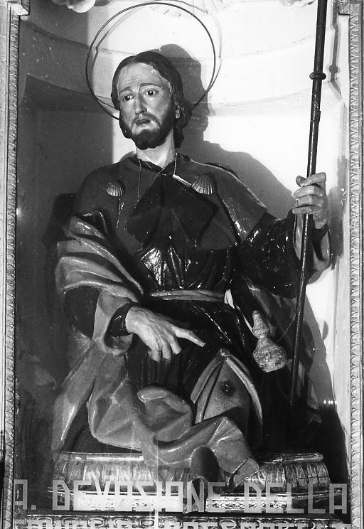 San Rocco (statua) - ambito napoletano (seconda metà sec. XVIII)