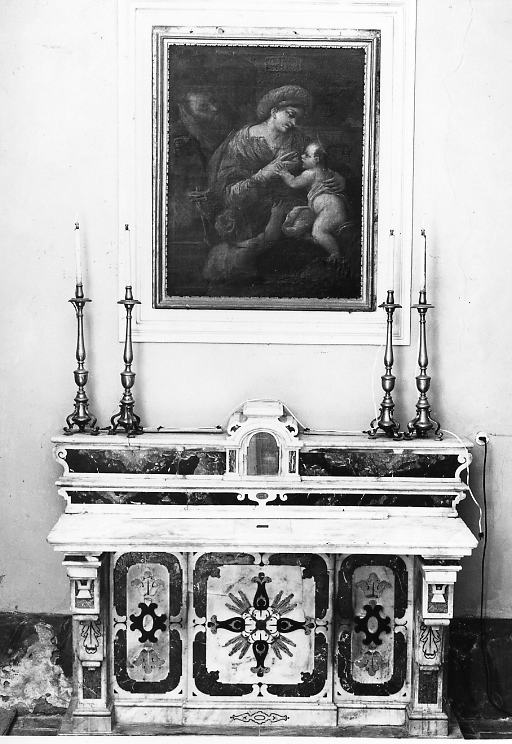 altare - bottega napoletana (seconda metà sec. XIX)