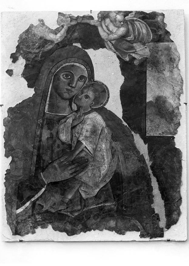 Madonna con Bambino (dipinto) - ambito Italia meridionale (prima metà sec. XV)