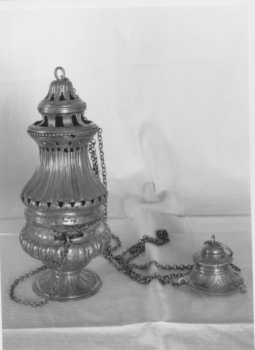 turibolo, opera isolata - bottega napoletana (sec. XIX)