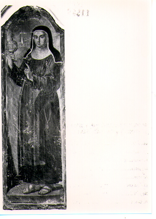 Santa Chiara (dipinto) - ambito napoletano (metà sec. XVIII)