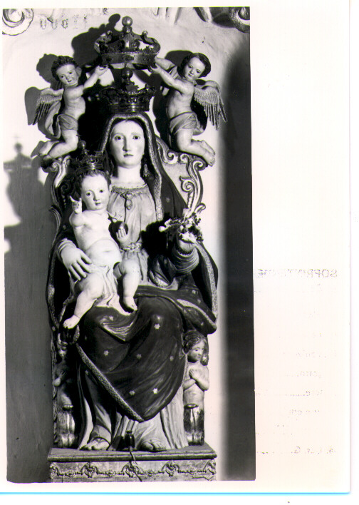 Madonna di Francavilla, Madonna con Bambino (dipinto) - ambito lucano (sec. XIX)