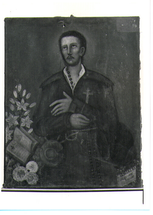 San Benedetto Giuseppe Labre, Santo (dipinto) - ambito napoletano (sec. XIX)