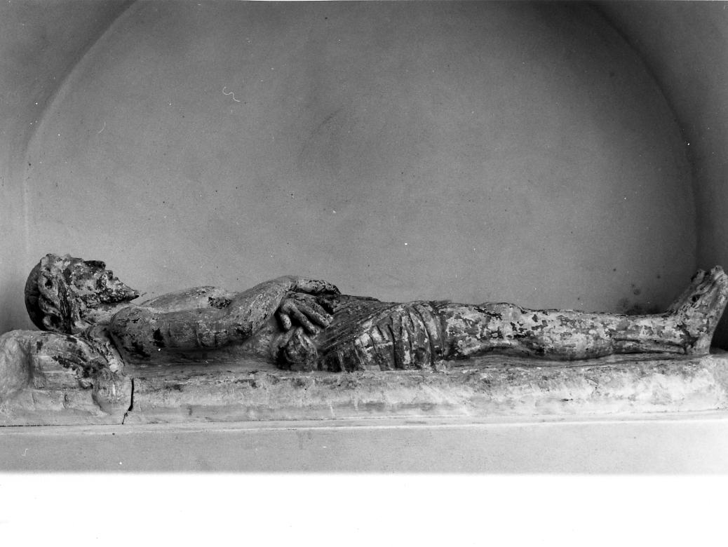 Cristo deposto dalla croce (scultura) - bottega lucana (prima metà sec. XVI)