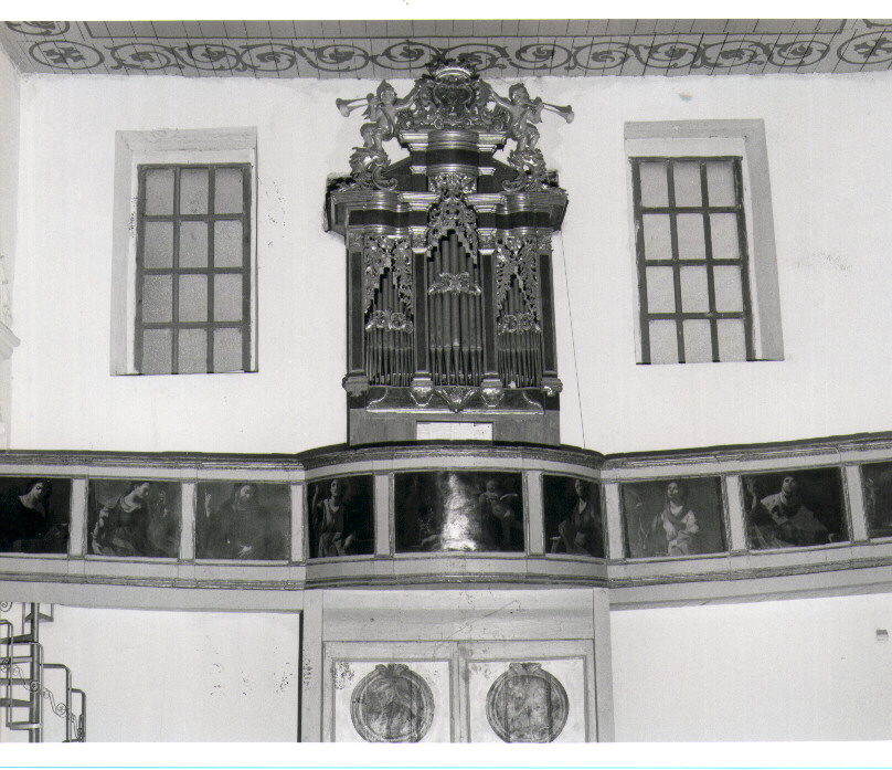 cassa d'organo - bottega napoletana (seconda metà sec. XVIII)