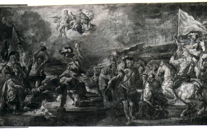 lapidazione di Santo Stefano (dipinto) - ambito napoletano (sec. XVII)