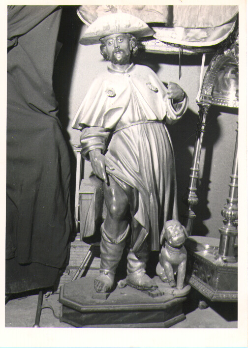 San Rocco (statua) - bottega napoletana (sec. XVII)