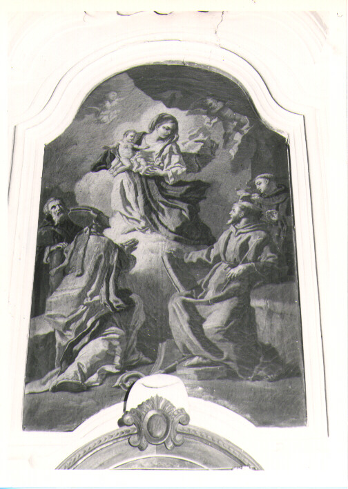Madonna degli Angeli, Madonna con Bambino e Santi (dipinto) - ambito Italia meridionale (seconda metà sec. XVIII)