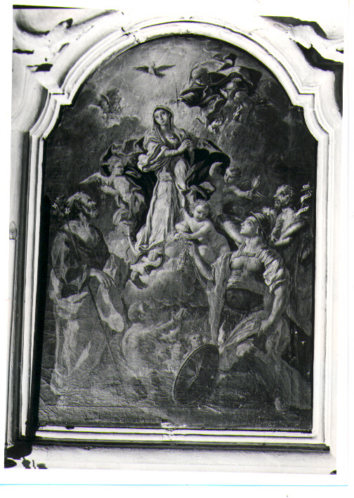 Madonna della Concezione, Madonna (dipinto) di Lauro G (sec. XVIII)