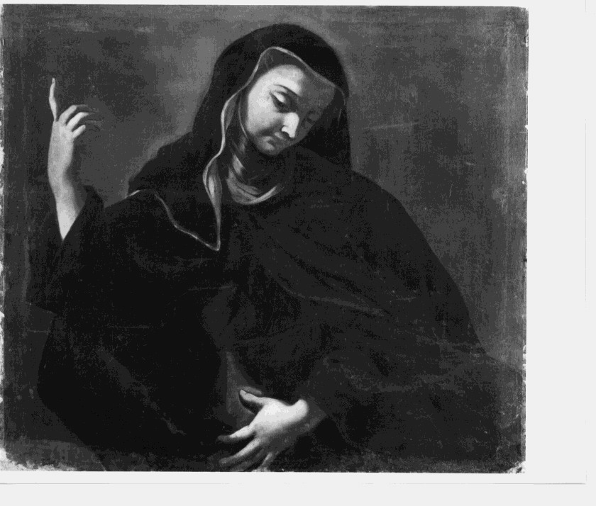 Santa Chiara (dipinto) - ambito napoletano (fine/inizio secc. XVII/ XVIII)