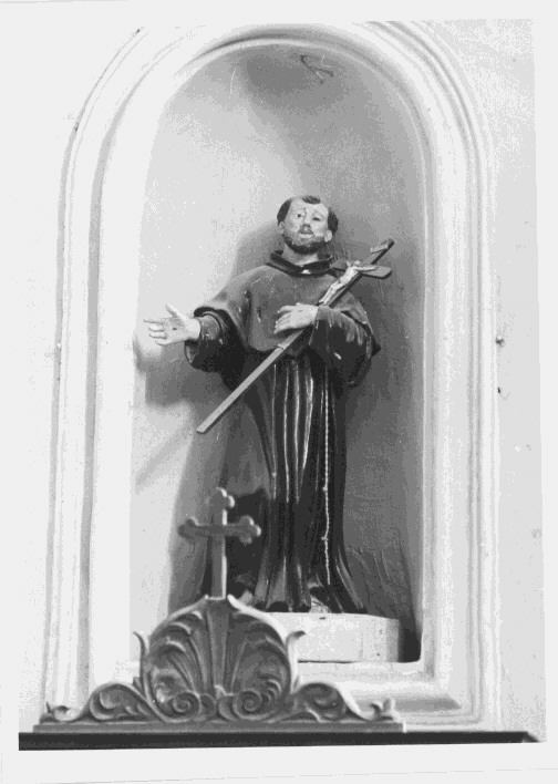 San Francesco d'Assisi (statua) - bottega lucana (prima metà sec. XIX)