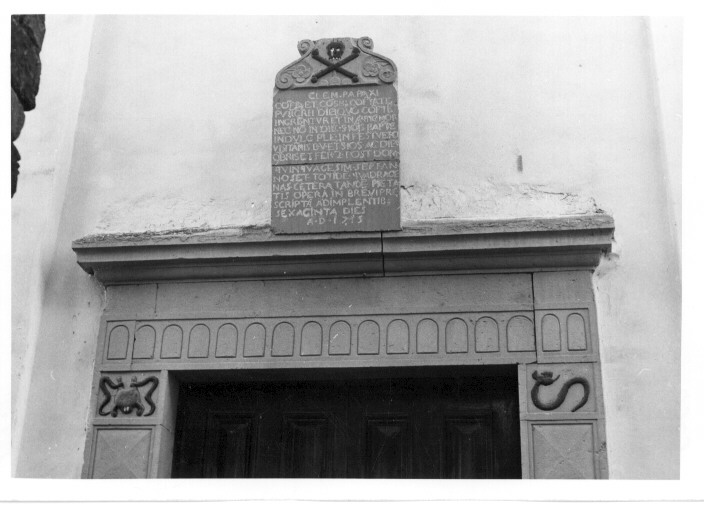 lapide - bottega lucana (sec. XVIII)