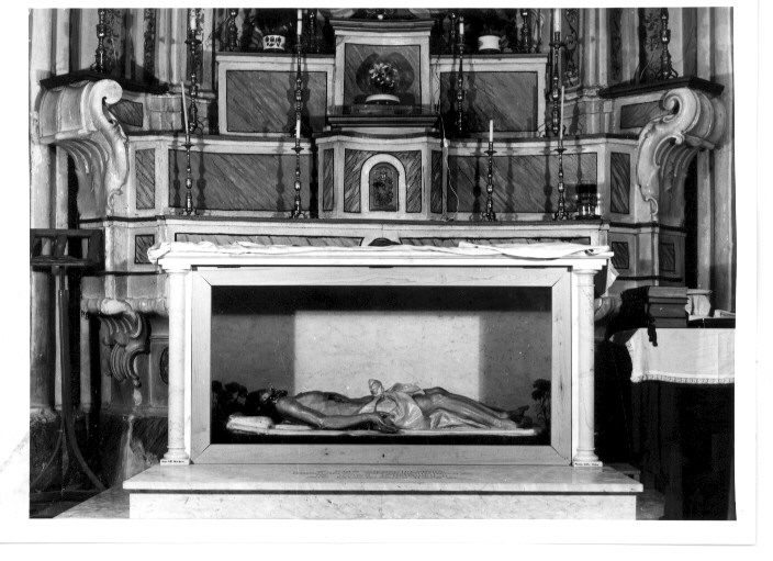 altare maggiore - bottega lucana (sec. XVIII)