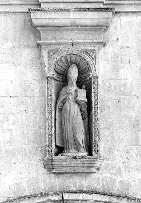 Sant'Agostino (statua) - bottega lucana (sec. XVIII)