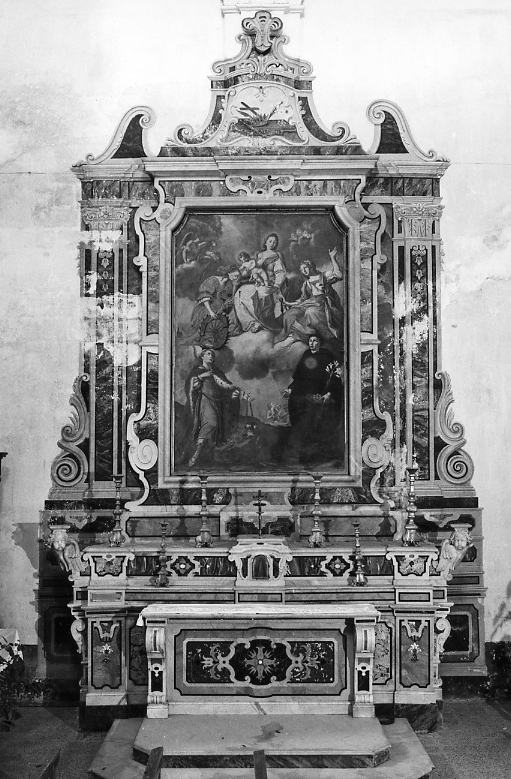 altare - bottega Italia meridionale (metà sec. XVIII)