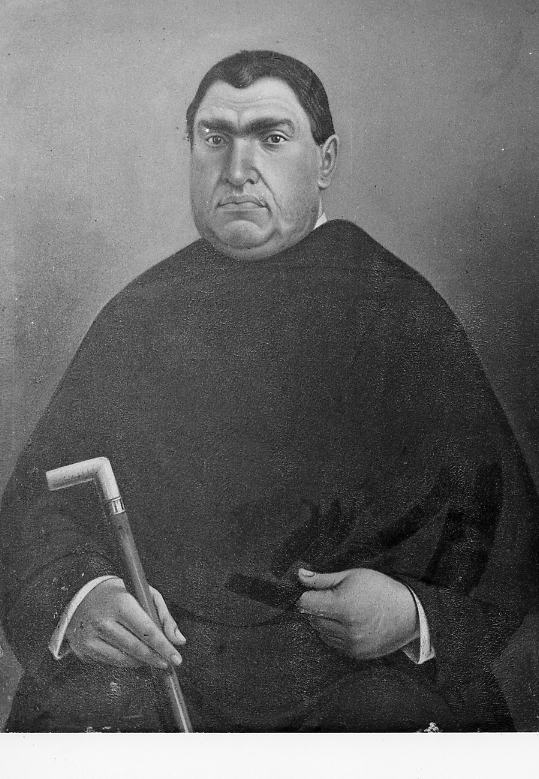 ritratto di Felice Ruoppoli, ritratto di ecclesiastico (dipinto) di D'Antona Francesco Saverio (sec. XX)