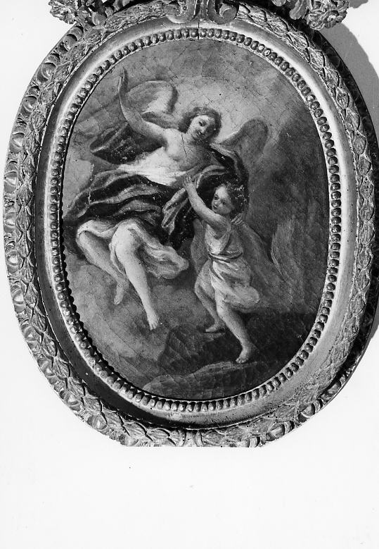 angelo custode (dipinto) - ambito lucano (prima metà sec. XVIII)