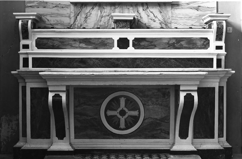 altare - bottega lucana (fine/inizio secc. XVIII/ XIX)