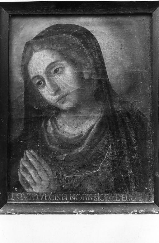 Madonna orante (dipinto) - ambito lucano (metà sec. XVIII)
