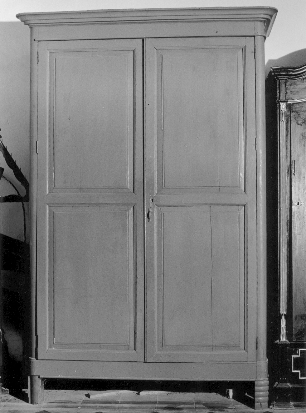 armadio - bottega lucana (prima metà sec. XX)