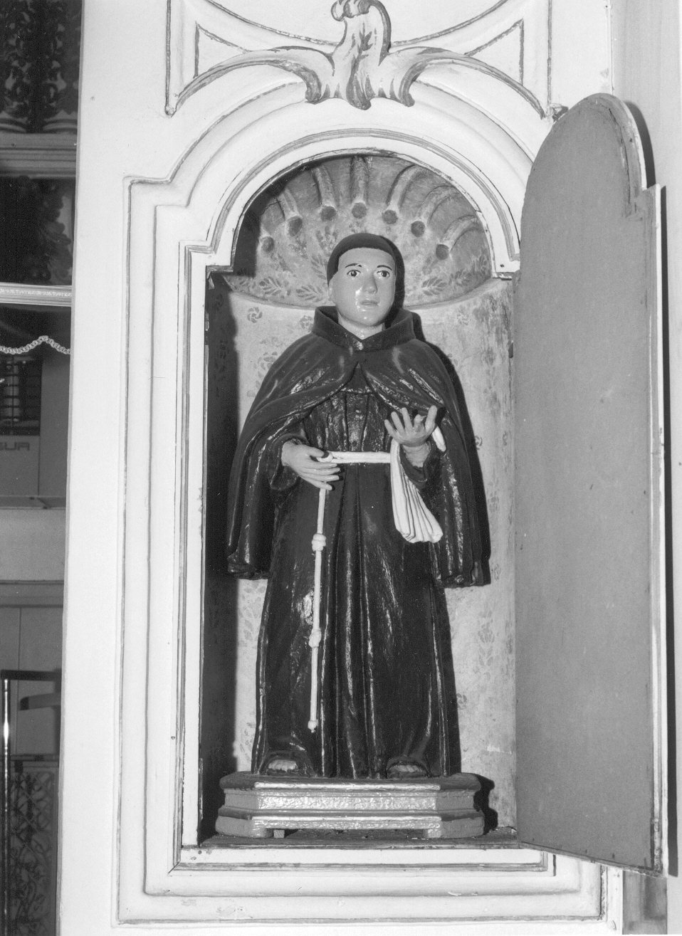 nicchia, serie - bottega lucana (seconda metà sec. XVIII)