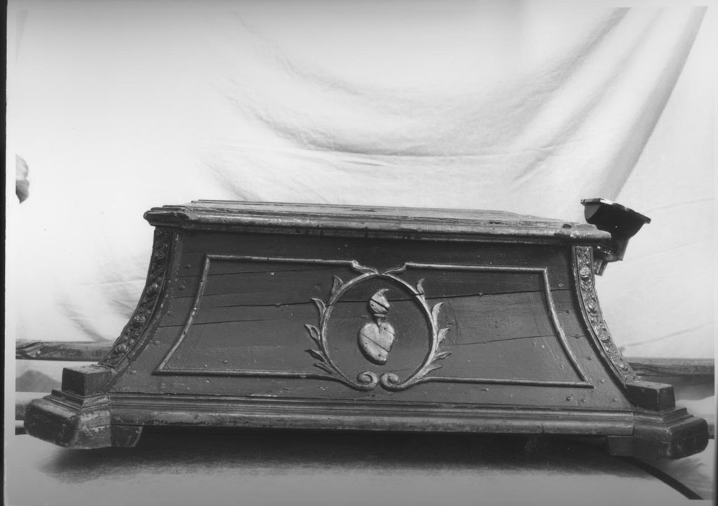 base processionale - bottega Italia meridionale (inizio sec. XX)