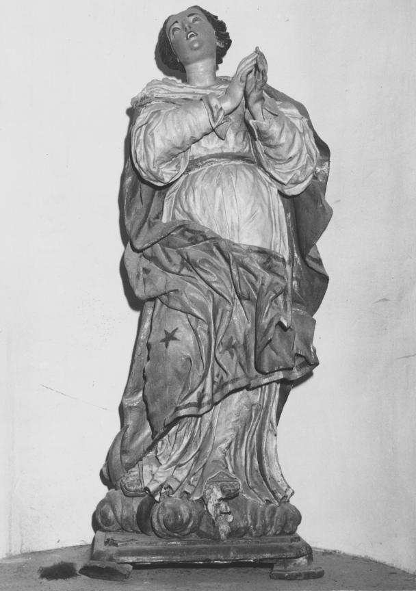 Madonna Immacolata (statua) - bottega Italia meridionale (metà sec. XVIII)