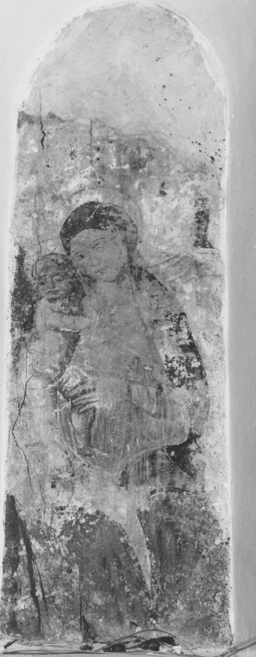 Madonna con Bambino (dipinto) - ambito Italia meridionale (prima metà sec. XVI)
