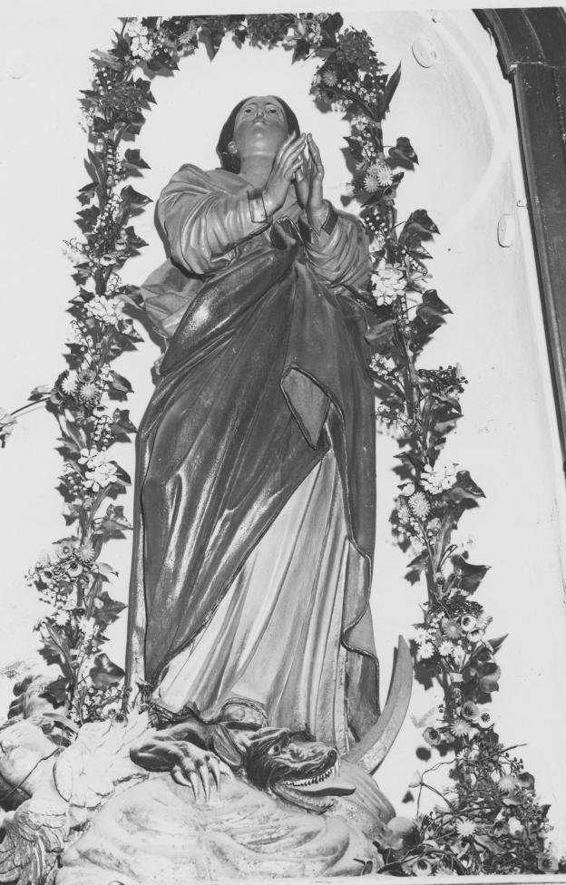 Madonna Immacolata (statua) - bottega napoletana (seconda metà sec. XVIII)