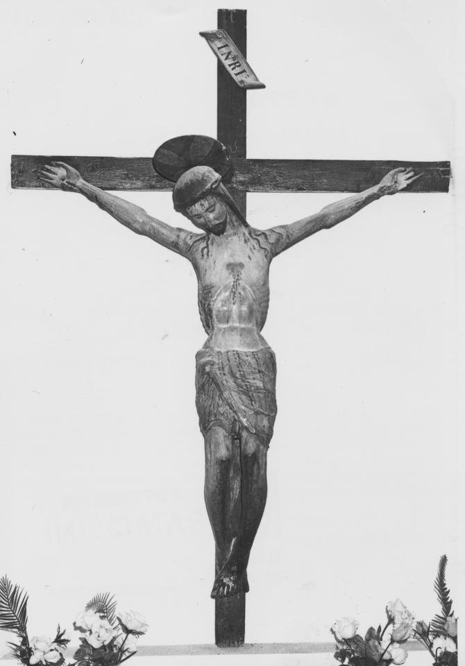 Cristo crocifisso (crocifisso) - bottega Italia meridionale (prima metà sec. XV)