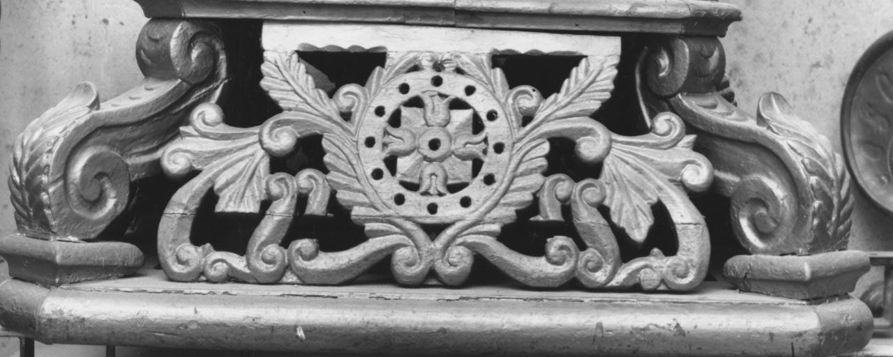 base processionale - bottega Italia meridionale (sec. XIX)