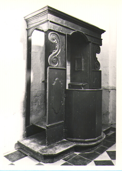 confessionale - bottega Italia meridionale (fine sec. XVIII)