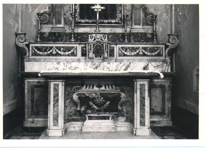 altare - ambito napoletano (sec. XIX)
