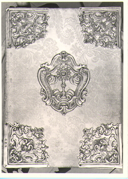 coperta di libro liturgico - bottega napoletana (sec. XVIII)