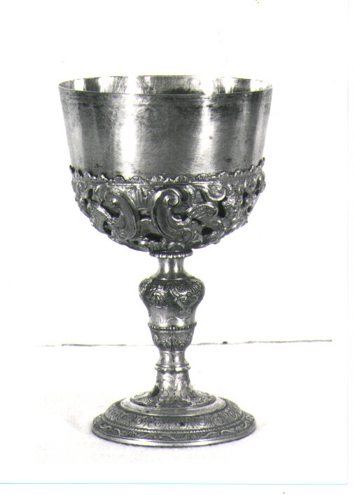 calice - bottega Italia meridionale (fine/inizio secc. XVII/ XVIII)