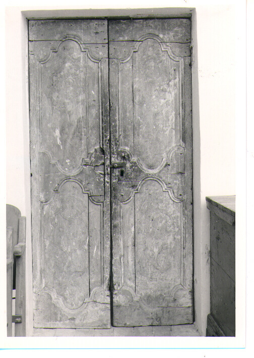 porta - bottega Italia meridionale (seconda metà sec. XVIII)