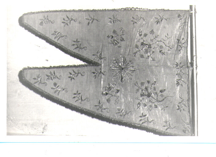 vessillo processionale - manifattura Italia meridionale (inizio sec. XX)