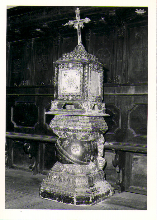 teca - bottega lucana (fine/inizio secc. XVIII/ XIX)