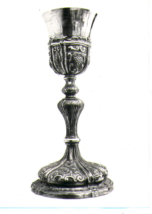 calice - bottega napoletana (fine/inizio secc. XIX/ XX)