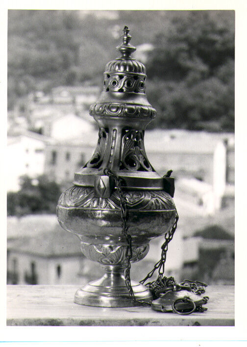 turibolo - bottega lucana (fine/inizio secc. XIX/ XX)
