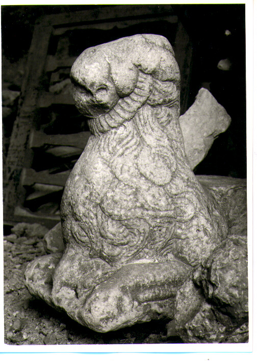 leone (scultura) - bottega lucana (fine/inizio secc. XIII/ XIV)