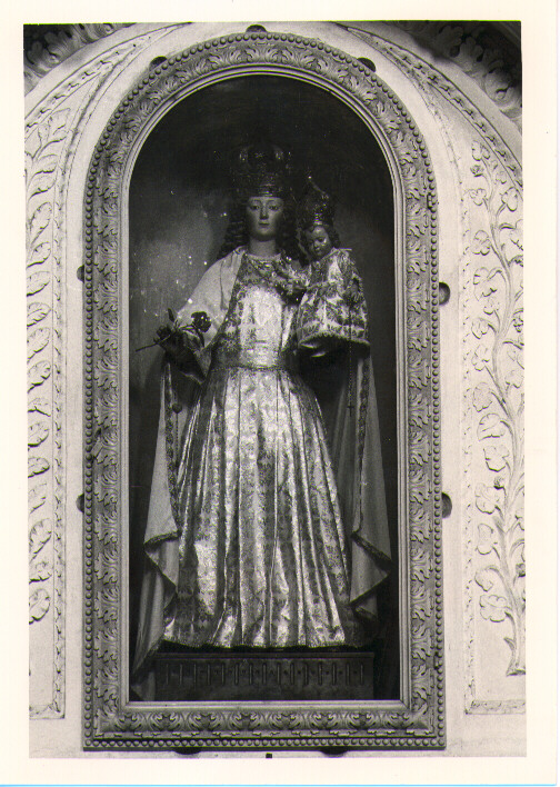Madonna del Rosario (gruppo scultoreo) - bottega lucana (sec. XIX)